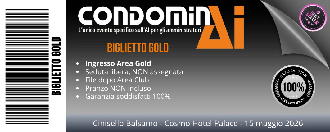 Biglietto GOLD